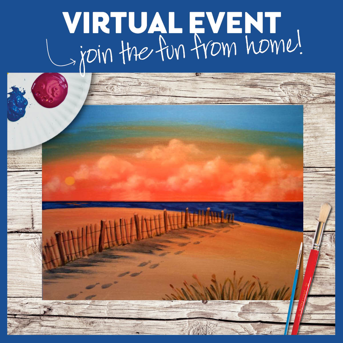 Fall Walk on the Beach: Live or On Demand